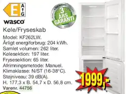 Harald Nyborg Køle/Fryseskab tilbud