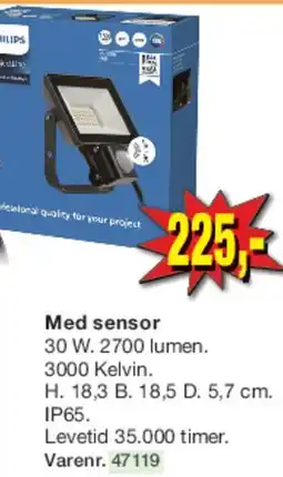 Harald Nyborg ProjectLine LED projektor (med sensor) tilbud