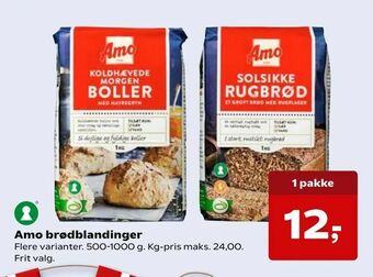 SuperBrugsen Amo brødblandinger tilbud
