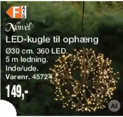 Harald Nyborg LED-kugle til ophæng tilbud