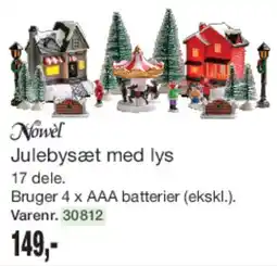Harald Nyborg Julebysæt med lys tilbud