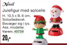 Harald Nyborg Julefigur med solcelle tilbud