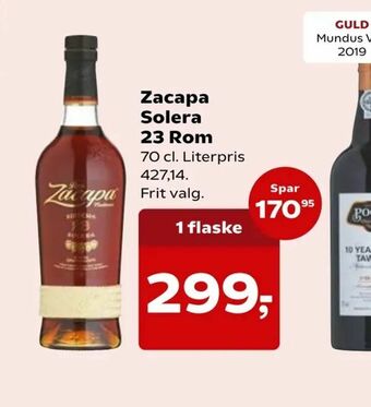 Zacapa Solera 23 Rom