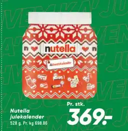 Bilka Nutella julekalender tilbud