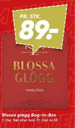 Bilka Blossa gløgg Bag-in-Box tilbud