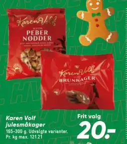 Bilka Karen Volf julesmåkager tilbud