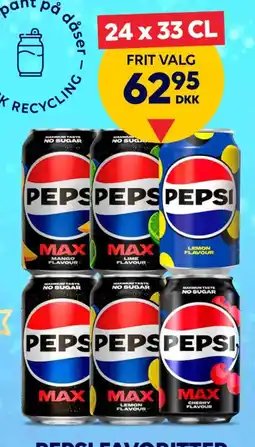 BorderShop Pepsi Favoritter tilbud