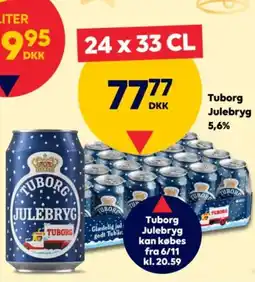 BorderShop Tuborg Julebryg tilbud