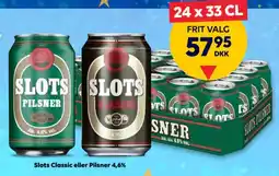BorderShop Slots Classic eller Pilsner tilbud
