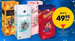 BorderShop Fazer Fazermint, Liqueur Fills, Geisha eller Dumle tilbud