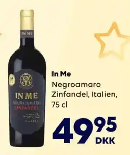 BorderShop In Me Negroamaro Zinfandel tilbud