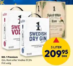 BorderShop No. 1 Premium Gin, Rom eller Vodka tilbud