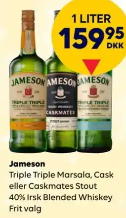 BorderShop Jameson Triple Triple Marsala Cask eller Caskmates Stout tilbud