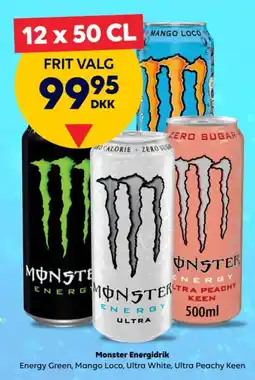 BorderShop Monster Energidrik tilbud