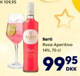 BorderShop Sarti Rosa Aperitivo tilbud