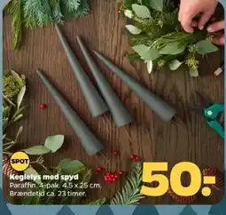 Netto Spot Keglelys med spyd tilbud