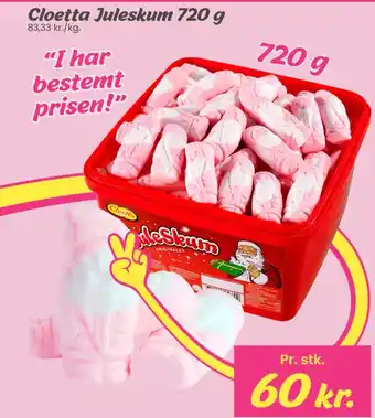 Cloetta Juleskum