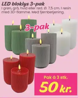 Hi five LED bloklys tilbud