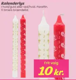 Hi five Kalenderlys tilbud