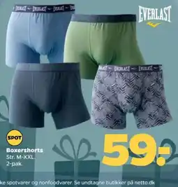 Netto Everlast Boxershorts tilbud