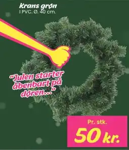 Hi five Krans grøn tilbud