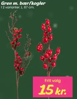 Hi five Gren m. bær/kogler tilbud