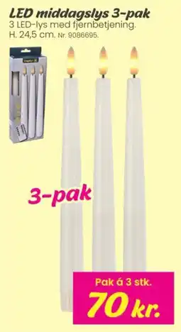 Hi five LED middagslys tilbud