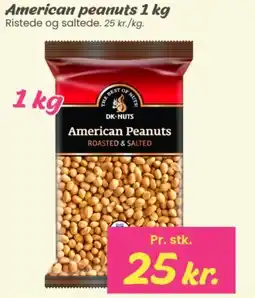 Hi five Dk-nuts American Peanuts tilbud