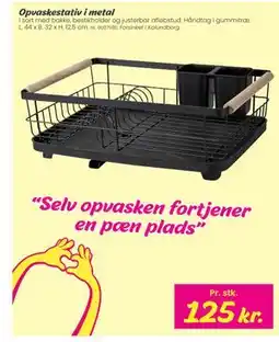 Hi five Opvaskestativ i metal tilbud