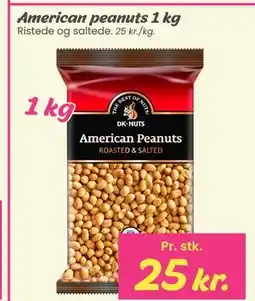 Hi five American peanuts 1 kg tilbud