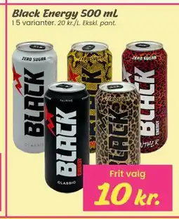 Hi five Black Energy 500 mL tilbud