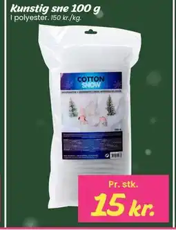 Hi five Kunstig sne 100 g tilbud