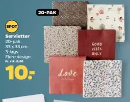 Netto Servietter tilbud
