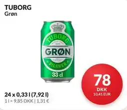 Nielsen's Discount TUBORG tilbud