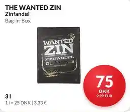 Nielsen's Discount THE WANTED ZIN tilbud