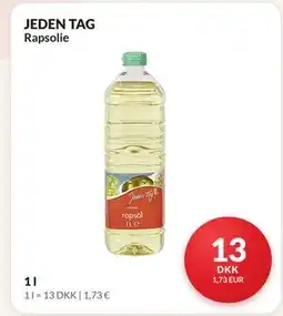 Nielsen's Discount JEDEN TAG Rapsolie tilbud