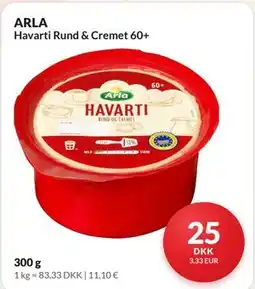 Nielsen's Discount ARLA Havarti Rund & Cremet 60+ tilbud
