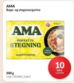 Nielsen's Discount AMA Bage- og stegemargarine tilbud