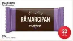 Nielsen's Discount SPANGSBERG Ren rå marcipan tilbud