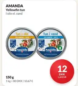Nielsen's Discount AMANDA Yellowfin tun tilbud