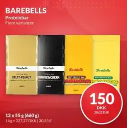 Nielsen's Discount BAREBELLS Proteinbar tilbud