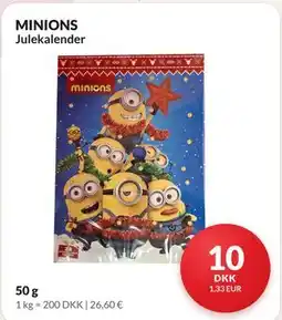 Nielsen's Discount MINIONS Julekalender tilbud