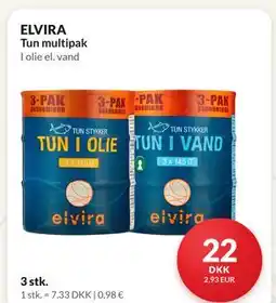 Nielsen's Discount ELVIRA Tun multipak tilbud