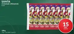 Nielsen's Discount SANTA Chokolade-slikkepinde tilbud