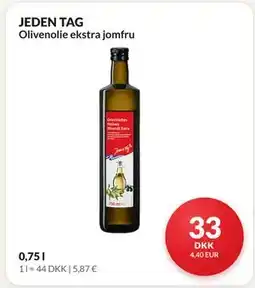 Nielsen's Discount JEDEN TAG Olivenolie ekstra jomfru tilbud