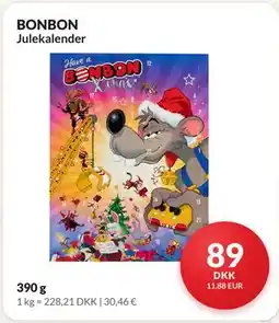 Nielsen's Discount BONBON Julekalender tilbud