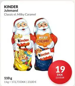 Nielsen's Discount KINDER Julemand tilbud