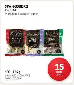 Nielsen's Discount SPANGSBERG Konfekt tilbud