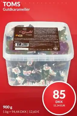 Nielsen's Discount TOMS Guldkarameller tilbud