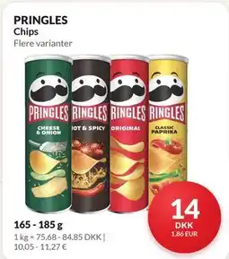 Nielsen's Discount PRINGLES tilbud